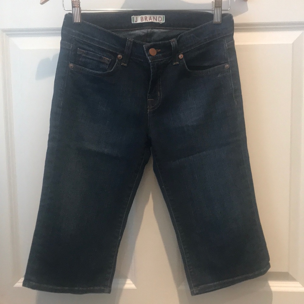 JBrand Bermuda jean shorts